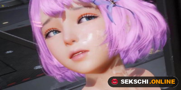 Милая 3D-красавица ahegao в экстазе насаживается на огромный член обеими дырочками